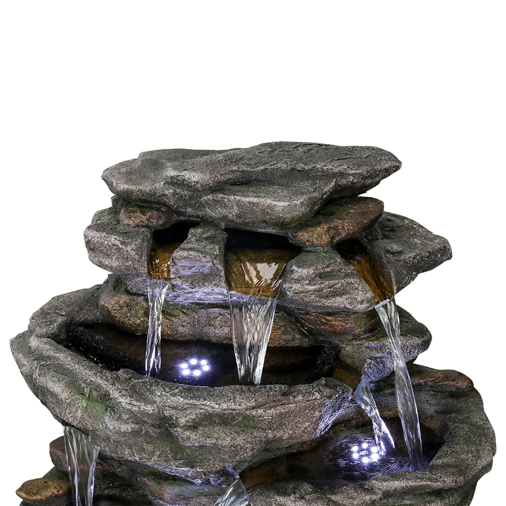 top rated deck waterfall fountains 2025