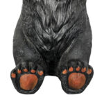 Hand-Painted American Black Bear Resin Side Table - Decorative Bear Statue Pedestal for Home, Office, or Living Room Decor - Image 7