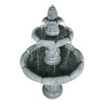 48" H Elegant Ornate Outdoor Water Fountain - Garden Patio Backyard Decor - Image 3